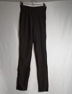 Women's Leggings Small Black Scrunch Butt Yoga Workout Gym NWT - Picture 1 of 9