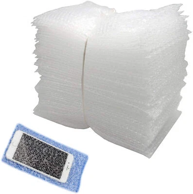 200 pcs 6x8.5" Bubble Pouches Out Bags Wrap Cushioning Self Seal Clear Shipping - Image 1 of 4