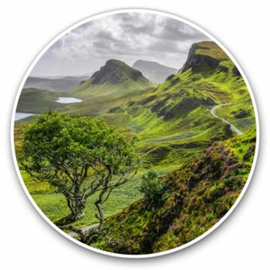 2 x Vinyl Aufkleber 25 cm - Quiraing Mountains Isle of Skye Schottland cooles Geschenk #16 - Bild 1 von 9