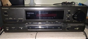 TECHNICS SA-G76 5-CHANNEL AV CONTROL STEREO RECEIVER BUNDLE W/ REMOTE & CORDS - Picture 1 of 4