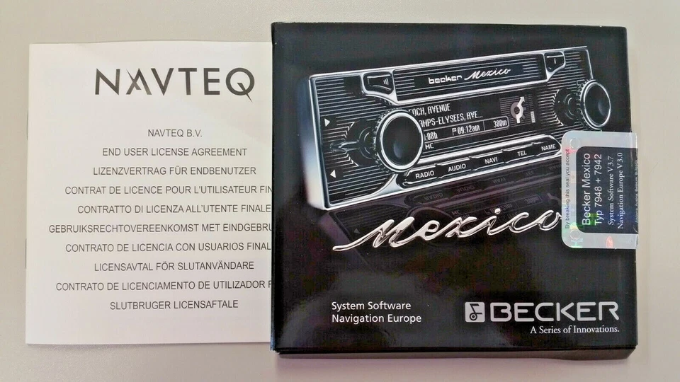 Mexico Retro BE 7948 Cascade Pro, Traffic Pro BE 7942 Software V3.7 Europe V3.0 - Bild 1 von 3