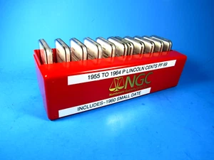 1955 to 1964 P,  11-Coin Set, Lincoln Cents  NGC  Pf 69 Red  Beautiful   Set #02 - Picture 1 of 18