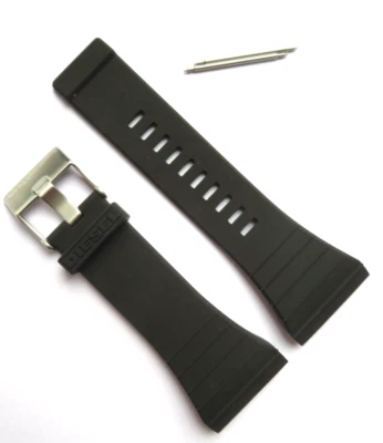 Diesel Original Bracelet de Rechange Silicone DZ7200 Montre Noir 30 MM - Photo 1/4