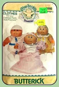 PARCHE DE REPOLLO Ropa para niños Preemie Butterick 6980 4076 6827 Patrones de costura de colección - Imagen 1 de 12