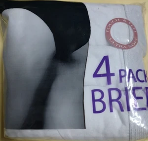 Women's Body Glamour White 3pk Briefs Underwear Panties size 14 - Picture 1 of 2