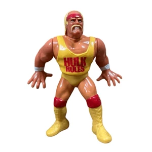 Hulk Hogan Vintage WWF 1990 Hulk Rules Titan Sports Action Figure - Picture 1 of 5