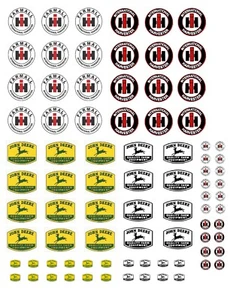 S Scale ( 1/64th ) Agricultural / Trailer Decals. - Picture 1 of 1