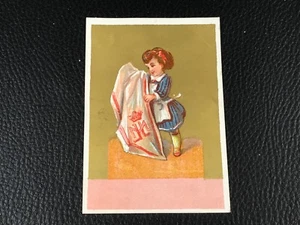 CHROMO CARD DELAGRANGE PERRON PARIS BESANÇON  EPOQUE 1880 90 - Picture 1 of 2