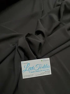 Stretch Imitation Silk Chiffon Spandex -2 Way Slight Stretch- 58/60" - Sold BTY - Picture 1 of 23