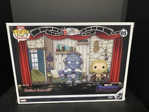 FUNKO POP MOMENT THORS HOUSE 05 MIEK/KORG/THOR LA1 BOX NOT MINT - Picture 1 of 5