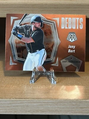 2021 Panini Mosaic Baseball Debuts Joey Bart San Francisco Giants RC Card #PD3 - Image 1 of 2