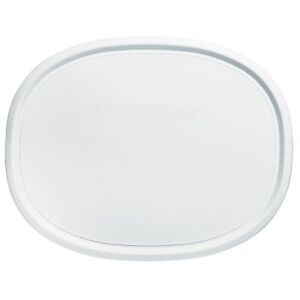 NEW OVAL F-2-PC CORNING WARE French White PLASTIC LID COVER fits F-2-B & F-6-B