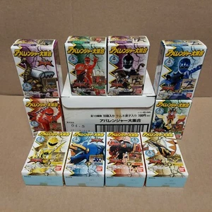 Bakuryuu Sentai Abaranger Power Rangers 10 Pack Set Dino Thunder Bandai 2003 - Picture 1 of 9