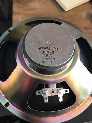 Nutone 8" outdoor patio replacement intercom speaker cone IS-79, ISA-77, 36089 - Image 1 of 3