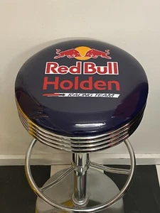 HOLDEN RACING TEAM RED BULL (NEW) PREMIUM BAR STOOL ADJUSTABLE HEIGHT - Picture 1 of 10