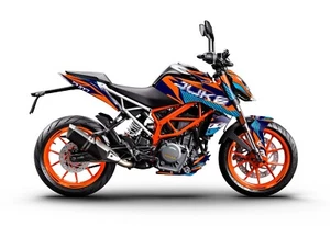 JUEGO DE PEGATINAS GRÁFICAS APTO PARA KTM DUKE 125-200-250-390/2017 - 2022 - KIT DE CALCOMANÍAS - Imagen 1 de 3