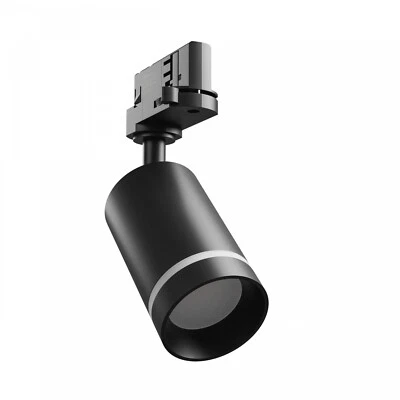 SPECTRUM LED LED 3-Phasen Strahler MADARA ALTRO RING GU10, Schwarz, Schienenstrahler für Bele