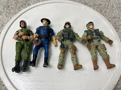 Lot of 4 Lanard Corps Elite Adventure Force Explorer Soldier Force Action Figure - Image 1 of 4
