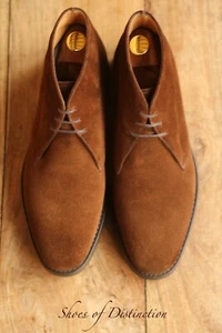 Botas Chukka Loake 1880 Kempton Marrón Gamuza Para Hombre UK 7 F US 8 EU 41 - Imagen 1 de 12