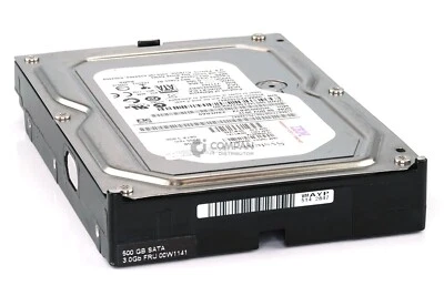 00W1141 IBM HDD 500GB 7.2K SATA 3G 3.5" LFF - Image 1 of 4
