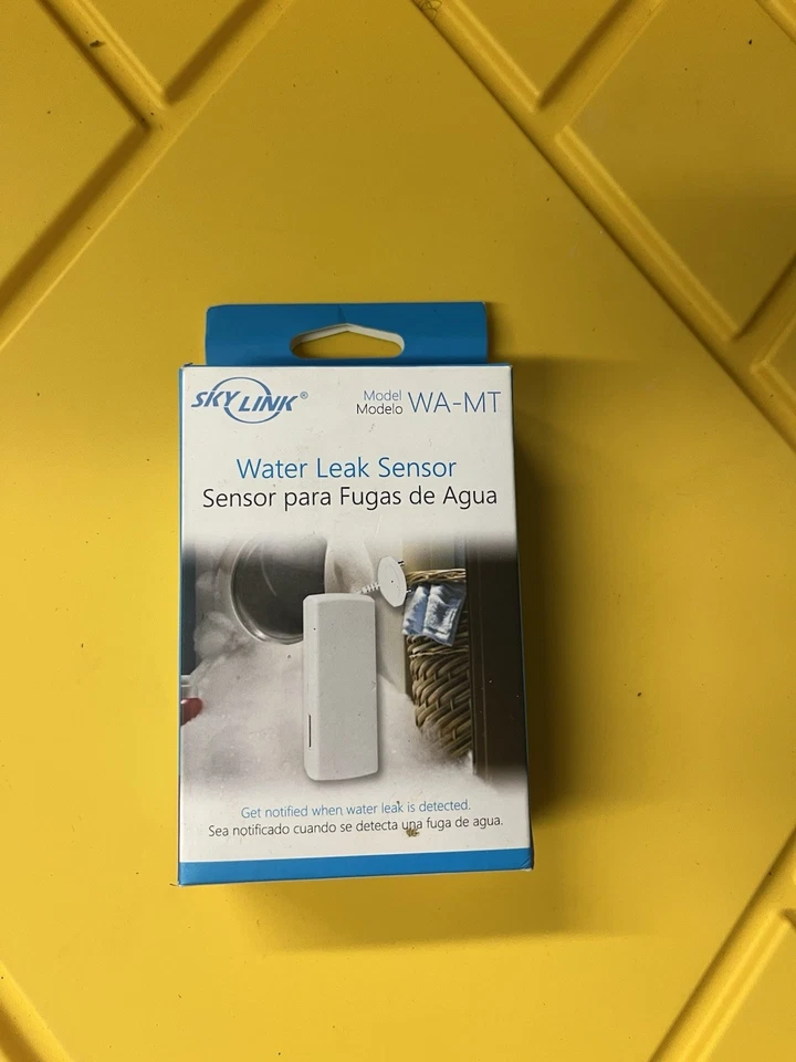 Wireless Water Leak Flood Sensor for Net Connected Home Security Alarm & Home Au - Image 1 of 1