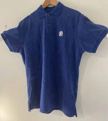 Polo de golf Billionaire Boys Club Gravity Terry tela azul marino--talla M-excelente estado. Foto 1 de 4