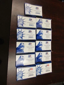 Proof sets from 2000 to 2006 in original boxes - Picture 1 of 2