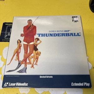 James Bond 007, 1965 Movie THUNDERBALL Laser Videodisc CBS Fox Extended Play - Bild 1 von 4