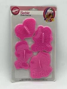 Vintage 1992 Wilton Barbie Cookie Cutters - New in Package! - Picture 1 of 3
