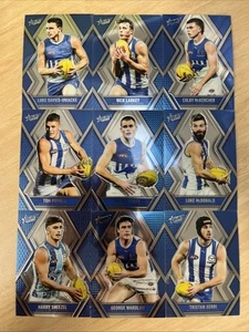 2025 AFL Select Footy Stars- Luminous- North Melbourne Team (9 Cards) - Picture 1 of 1