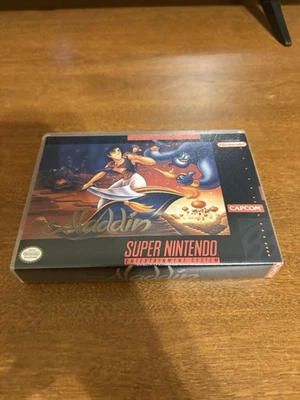 Disney's Aladdin (Super Nintendo SNES, 1993) Cartridge Only - Image 1 of 4