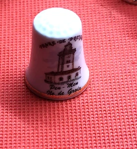 VINTAGE PORZELLAN COURDRE SAMMLUNG LOGO LEUCHTTURM DER BRETAGNE - Bild 1 von 2
