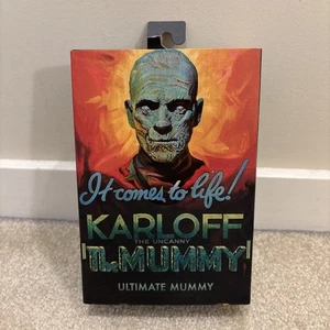 Universal Monsters The Uncanny Ultimate Mummy 7" Toy Figure Posable Karloff Neca - Picture 1 of 15