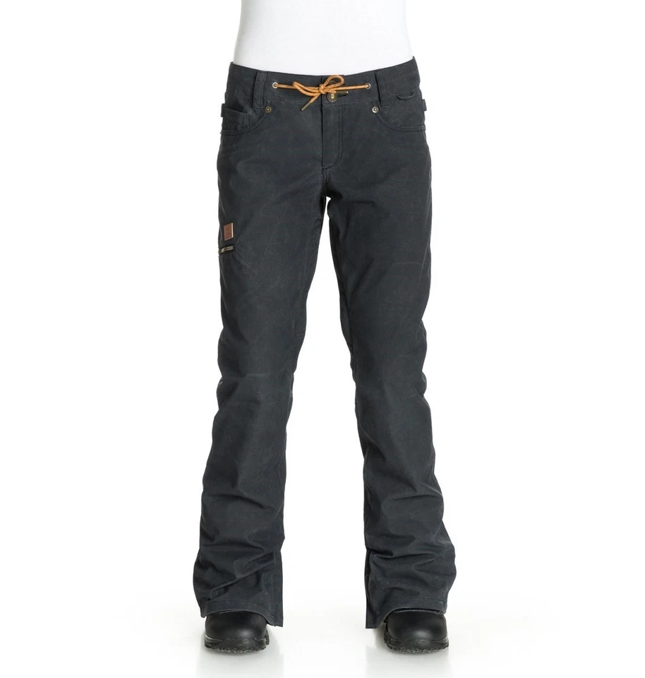 Pantalones de snowboard DC Viva para mujer medianos negros antracita nuevos Foto 1 de 1