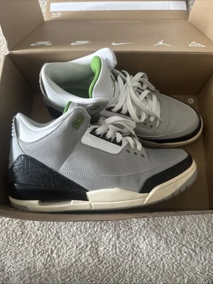 air jordan 3 retro clorofila USADO TALLA 10 SIN CAJA Foto 1 de 4
