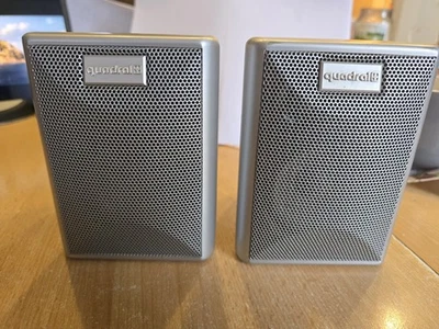 Quadral TSA 120 Satellite Lautsprecher 2er Set Silber Boxen - Bild 1 von 2