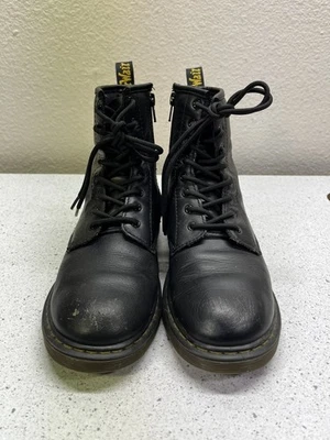 Ботинки Dr Martens Air Wair LA004 молодежный размер 5, молния и шнуровка, цвет черный - Изображение 1 из 4