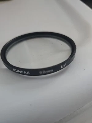 Sunpak  Sky UV Skylight  62mm  Filter  Lens  coated   - Image 1 of 2