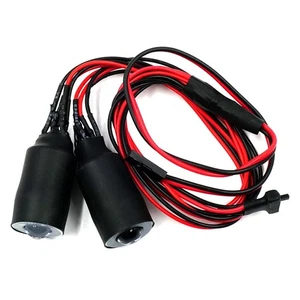 Xtra Speed 17mm LED Light Headlight Blue/White for 1/10 Crawler Axial SCX10 Jeep - Picture 1 of 3