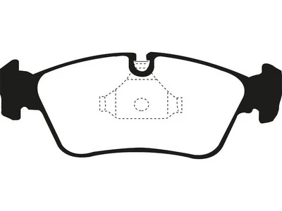 Juego de pastillas de freno delanteras para BMW Z3 2000 2001 1999-2002 WY785NZ Foto 1 de 4