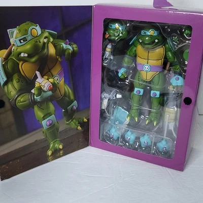 NECA 忍者神龟 TMNT Binky's Day Out Ultimate 7 英寸人偶全新 — 第 1/4 张图片
