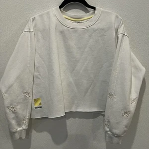 Courtlife besticktes Cropped Sweatshirt Gr. M/L Tennis Activewear Preppy Chic - Bild 1 von 6