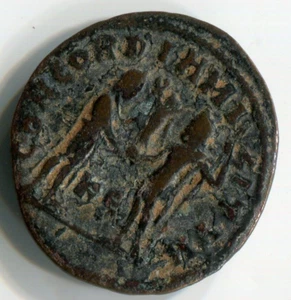 292-295 AD Roman Maximianus Antonianus Cconcordia Militvm Cyzicus Victory Coin - Picture 1 of 2