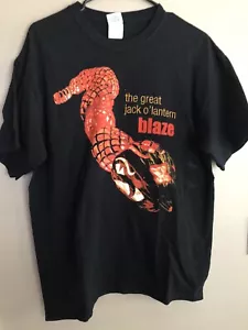 Vintage 90er Gildan �� The Great Jack-O’-Lantern Blaze Halloween T-Shirt. Gr. L�� - Bild 1 von 1