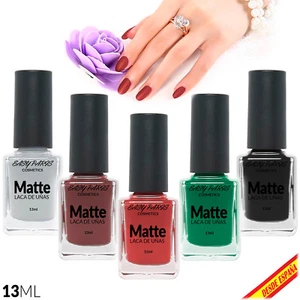 LACA DE UÑAS MATE MATTE 13ML ESMALTE PINTAUÑAS PINTURA PINCEL POLISH FRENCH NAIL - Imagen 1 de 18