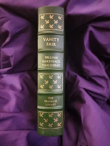 Vanity Fair By William Thackeray, The Franklin Library Leather Bound Book 1977 - Picture 1 of 6