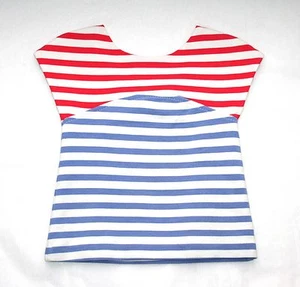 Kate Spade New York Little Girls Strick Color Block Top T-Shirt (Größe 2) - Bild 1 von 1
