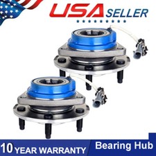 Pair Front Wheel Bearing Hub Assembly for Chevrolet Impala Venture DTS Eldorado