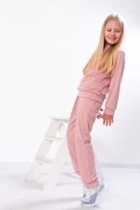 Girls’ Casual Set – Elastic Waist Pants & Round Neck Jumper, Any season, Nos... - Picture 1 of 7