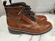 THURSDAY BOOTS  Co. Wingtip  Size 10 Leather EVERYDAY MEN